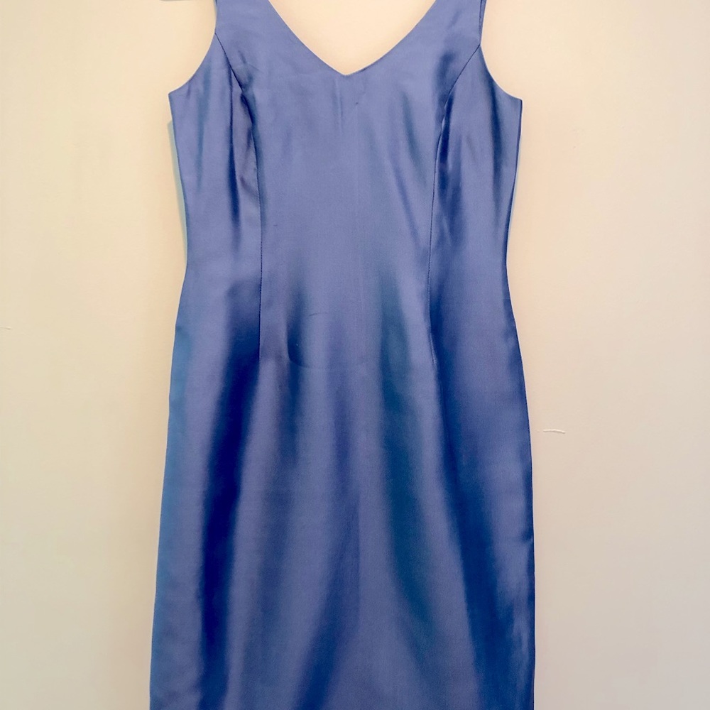 Ann Taylor Aline dress. Gorgeous light blue.  Size 2P.  Excellent condition.